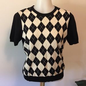 Brooks Brothers Vtg Pullover Argyle Wool Blend Med